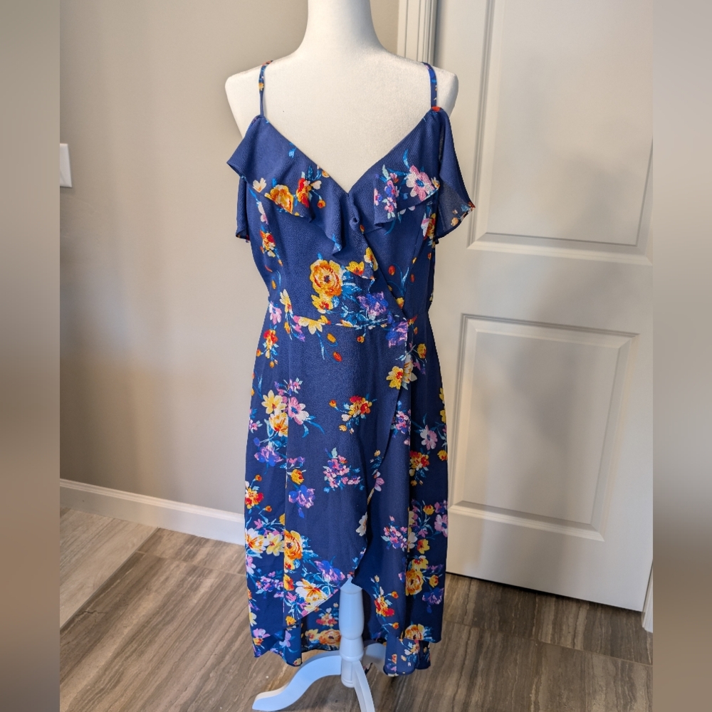 By & By High-Low Floral Dress 15